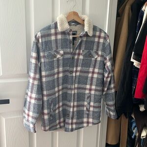 3/$30 EUC boys size XL (12 years old) the gap Sherpa lined flannel